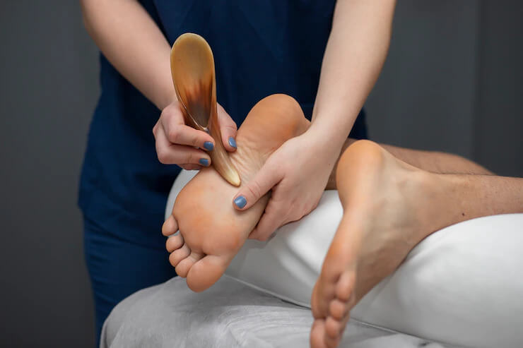 массаж ступней ног
